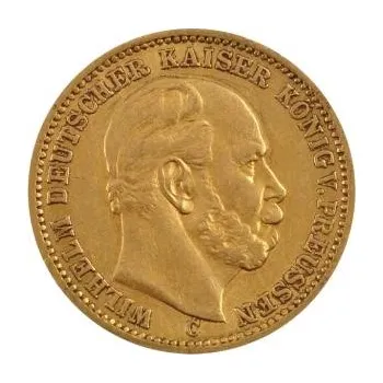 20 Mark zlatá mince Wilhelm I von Preußen