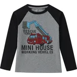 Chlapecké tričko - Wolf S2431A, šedá Barva: Šedá, Velikost: 104