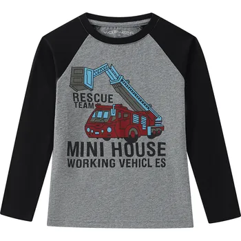 Chlapecké tričko Chlapecké tričko - Wolf S2431A, šedá Barva: Šedá, Velikost: 104