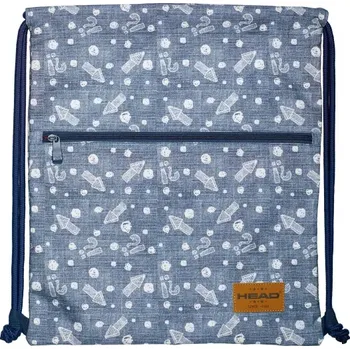 Školní sáček HEAD Luxusní sáček / taška na záda Denim Arrow, HD-392, 507019027