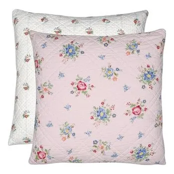 Polštář Prošívaný polštář Roberta Pale Pink 50x50