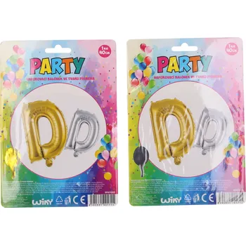 Wiky Balónek nafukovací písmeno D