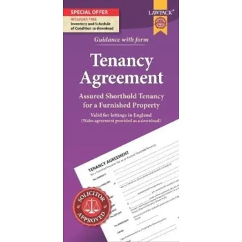 Furnished Tenancy Agreement Form Pack [EN] (2023, Brožovaná, Lawpack Publishing Ltd)