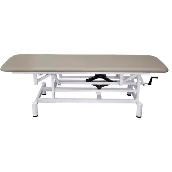 Masáž VL - D1 - 70 lehátko, koženka MONA 6 - koženka šedá