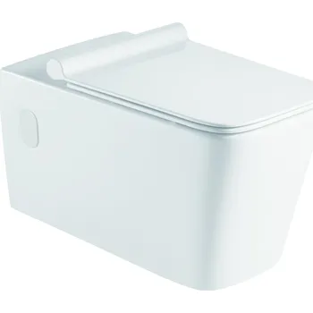 Klozet Závěsné WC ORLO II. RIMLESS se SLIM sedátkem Soft-close (9734) HOPA