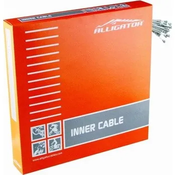 Lanko pro jízdní kolo Lanka brzdová MTB Alligator LY-BSK761617 1700mm/100ks