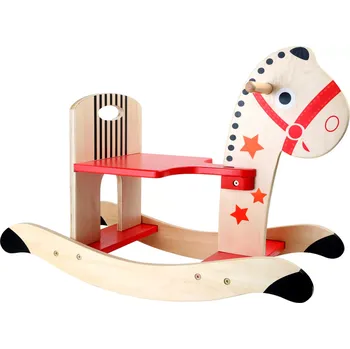 Houpací kůň dřevěný houpací kůň s hvězdami small foot