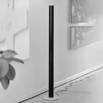 Lampička Martinelli Luce Pistillone LED stojací lampa - kabel 250 cm černá lesklá, mramorovaná LED 31 W celkem - Doprava zdarma