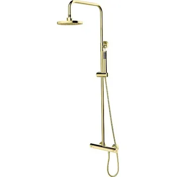 Sprchový set Termostatický nástěnný set DECCO/ILLUSION zlatá (10077) HOPA