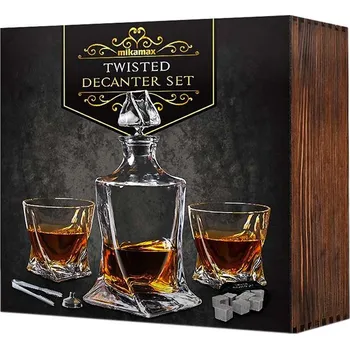 Mikamax Twisted 850 ml + 2 sklenice