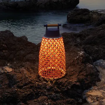 Venkovní osvětlení Bover Nans M/41/R akumulátorová stolní lampa pro venkovní použití, červená 1 x 3 W LED - Doprava zdarma