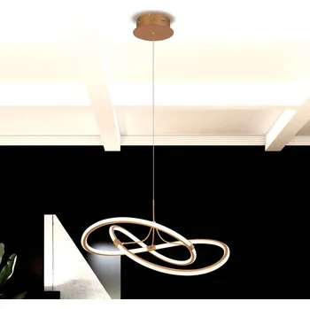 Viokef LED závěsné svítidlo Lorra, zlatá zlatý, bílý LED 60 W celkem - Doprava zdarma