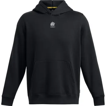Pánská móda Pánská sportovní mikina přes hlavu Under Armour CURRY SPLASH HOODIE černá 1387096-001 - XXL | UK 2 | US 2,5