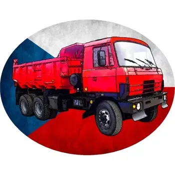 Nášivka Nažehlovačka s nákladním autem 815 (digitální nažehlovačka)