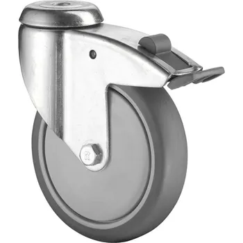 Pojezdové kolečko Přístrojové pryžové zesílené pojezdové kolečko C121.A85.101