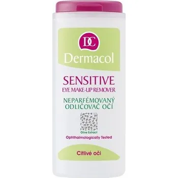 Odličovač Dermacol Sensitive Eye Make-Up Remover - Neparfémovaný odličovač pro citlivé oči 125 ml