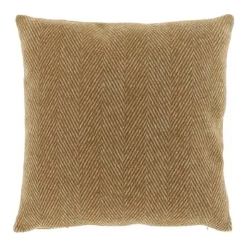 Polštář Režný polštář Kros karamelový