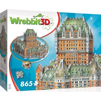 Puzzle 3D puzzle WREBBIT Le Château Frontenac 865 dílků