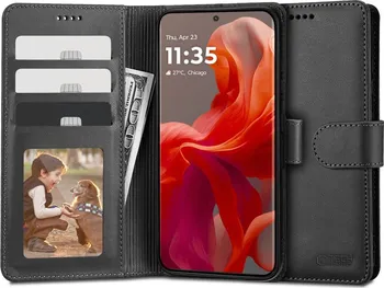 Pouzdro na mobilní telefon Tech Protect Wallet pro Motorola Moto G85 5G černé