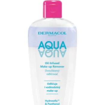 Odličovač Dermacol Aqua Oil-Infused Make-Up Remover - Dvoufázový odličovač 200 ml