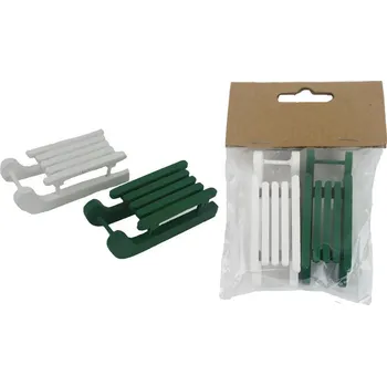 Vánoční dekorace Dekorační sáňky k zavěšení, 2 ks D6412