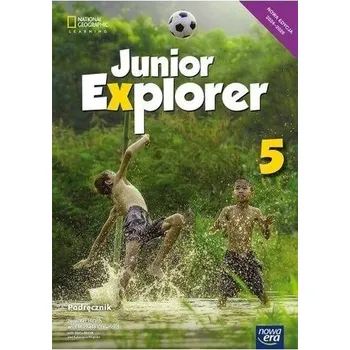 Anglický jazyk Język angielski SP 5 Junior Explorer neon Podr. - Katarzyna Kłopska, Marta Mrozik