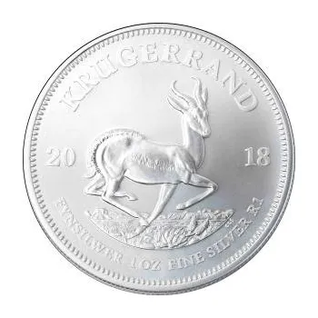 1 unce stříbrná mince Krugerrand 2018