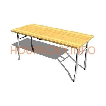 Zahradní lavice Stůl MILA pro dospělé LA306D-W (skládací)