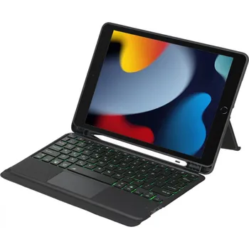 Pouzdro na tablet Kryt s klávesnicí pro iPad Air 3 2019/10.2 2019-2021 Černý