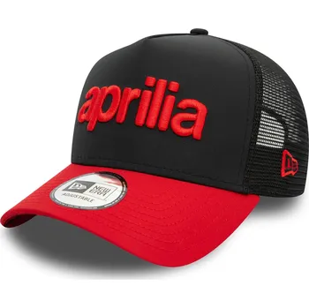 Kšiltovka Pánská kšiltovka New Era 9FORTY E-FRAME CRACKLE PRINT TRUCKER APRILIA černá 60565913