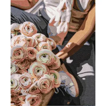 Art&Hobby Malování podle čísel ROSE BOUQUET, na rámu, 40x50cm, 801023904