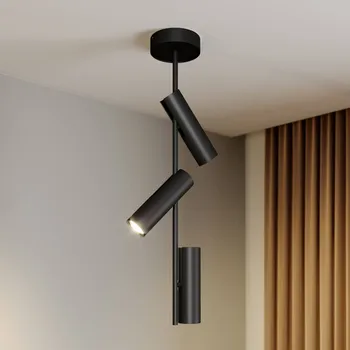 Lampička SIGMA Stropní bodové osvětlení Leda 3, tříramenné, černé - Délka stínidla na lampu 20 cm černý 3 x 25 W - Doprava zdarma