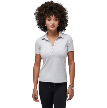 Dámské tričko TravisMathew W polo Featherweight Active - světle šedé: Dámské XL