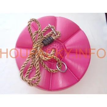 Dětská houpačka Houpačkový disk květinka růžový LUX
