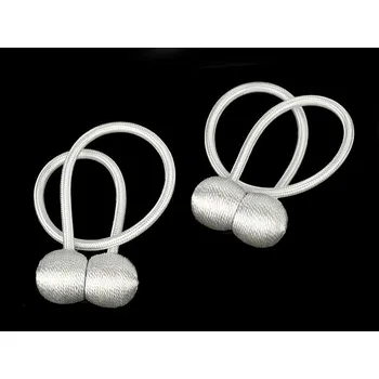 Uchycení záclony a závěsu Dekorační úvaz / šňůra na závěsy s magnetem