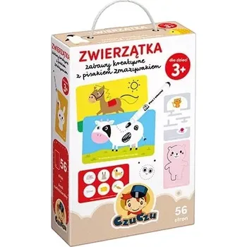 omalovánky CzuCzu Zvířátka – kreativní zábava s mazacím fixem