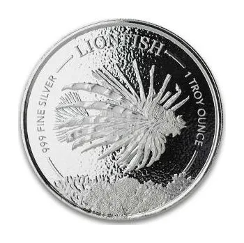 1 unce stříbrná mince Barbados Feuerfisch 2019