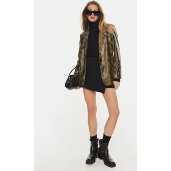 Dámské sako Sisley Sako 2S6VLW029 Hnědá Regular Fit 44