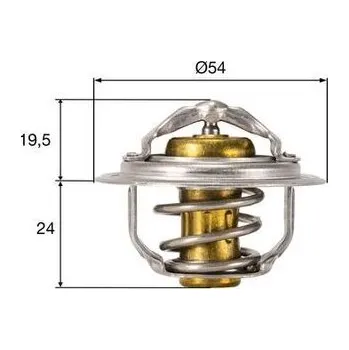 Automobilové těsnění Termostat, chladivo MAHLE TX 212 82D