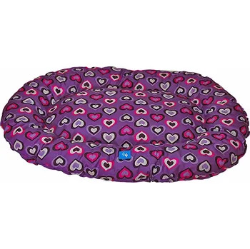 Polštář PROFIZOO Odolný Polštář standard č.7 75cm vzor růžová srdíčka (Spylon)