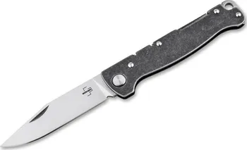 kapesní nůž Böker Plus Atlas Backlock Clippoint 01BO866 tmavý stonewash