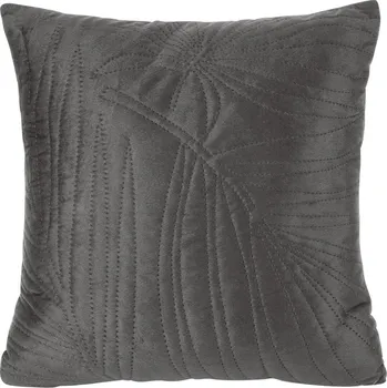 Polštář Polštář LAOS grafitová 40x40 cm Mybesthome Varianta: Povlak na polštář s výplní, 40x40 cm