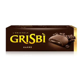 Grisbì Grisbi sušenky plněné kávovým krémem (Caffe) 135g