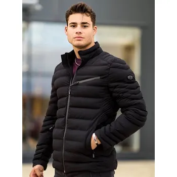 Pánská větrovka Stylová pánská bunda v černé barvě , VELIKOST L