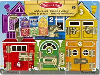 Activity board Melissa & Doug Hra odemykání zámků domy