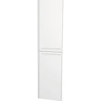 Koupelnový nábytek Koupelnová skříňka vysoká Devo Gloria 2.0 bílá matná 40 x 172 x 33 cm GL2-S2DLE40-1-F83