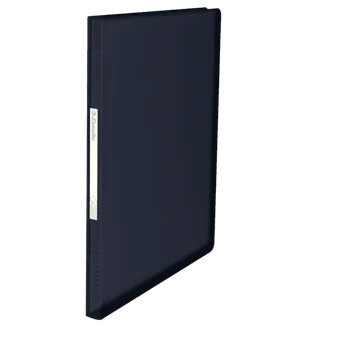 Archivační box Katalogová kniha Esselte VIVIDA A4 měkká, 100 kapes, černá