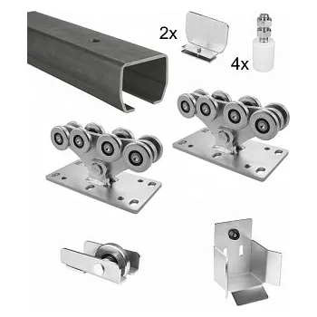 Pohon brány Sada pro samonosnou bránu do 4,5 m průjezdu s nosností 600 kg