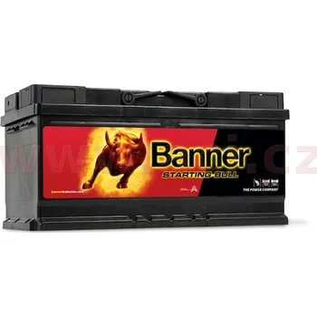Autobaterie 88Ah baterie, 660A, pravá BANNER Starting Bull 354x175x175