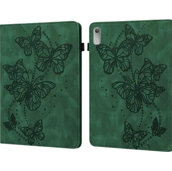 Pouzdro na tablet VSECHNONAMOBIL 85700 ART BUTTERFLY Zaklápěcí pouzdro pro Lenovo Tab P11 Gen 2 zelené